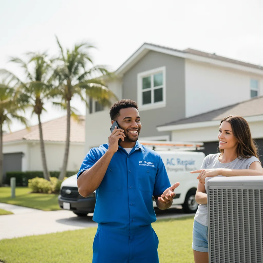 AC Repair Pompano Beach customer support in New Canton